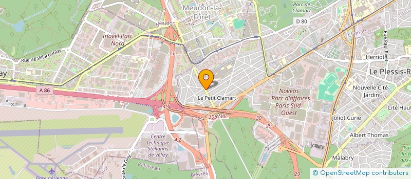 localisation de l'entreprise TORNADE DIFFUSION à CLAMART
