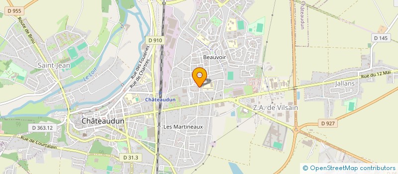localisation de l'entreprise TORNADES à CHATEAUDUN