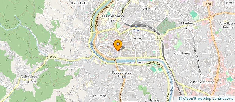 localisation de l'entreprise TORNADO SCI  ALES