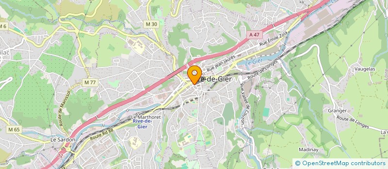 localisation de l'entreprise TORNAMBE  RIVE-DE-GIER