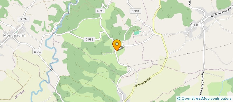 localisation de l'entreprise TORNAMORELL PIERRE  LESPUGUE