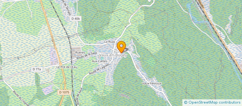 localisation de l'entreprise TORNS SOFILEC  VAUX-EN-BUGEY