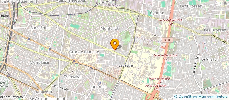 localisation de l'entreprise TORO  LYON