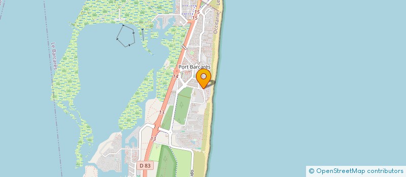 localisation de l'entreprise TORO ACUNA DURAND INDIVISION  LE BARCARES