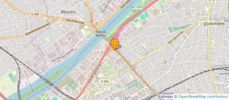 localisation de l'entreprise TORODO  COLOMBES