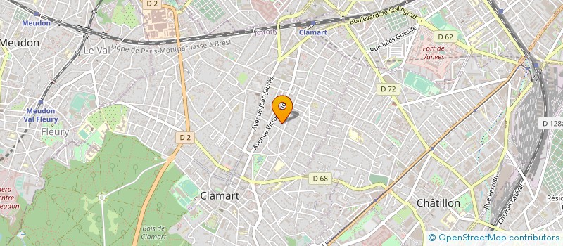 localisation de l'entreprise TOROLEC à CLAMART