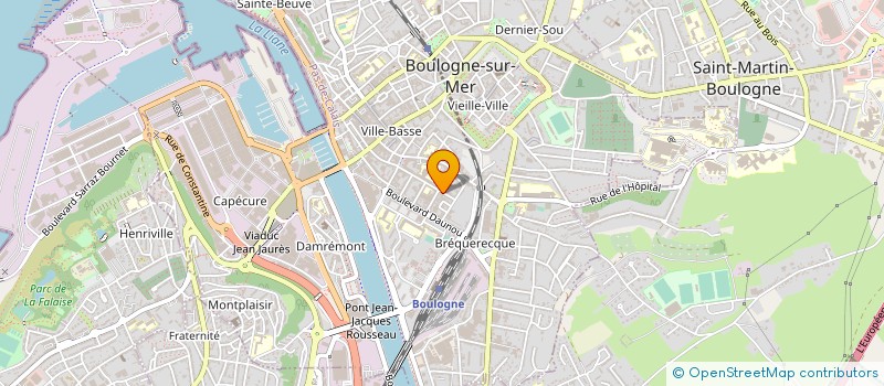 localisation de l'entreprise TORONDEGUI DECO  BOULOGNE SUR MER