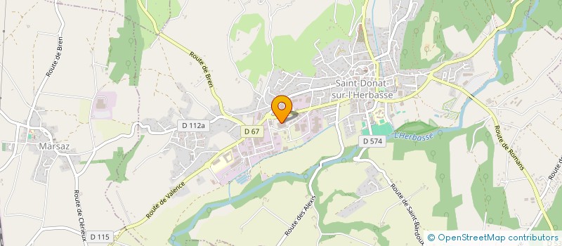 localisation de l'entreprise TOROS  SAINT-DONAT-SUR-L'HERBASSE