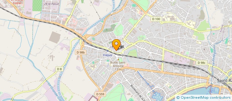 localisation de l'entreprise TOROSSIAN à FREJUS