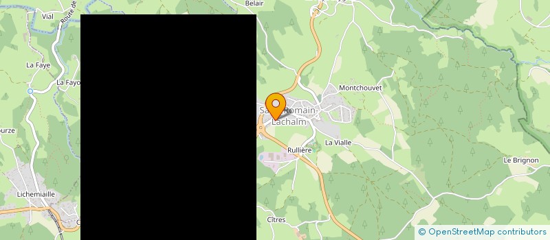 localisation de l'entreprise TOROSYAN AUTOMOBILE  SAINT-ROMAIN-LACHALM