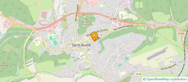 localisation de l'entreprise TORPEDO à SAINT-AVOLD