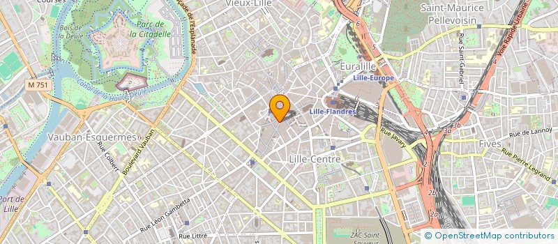 localisation de l'entreprise TORQUAY à LILLE
