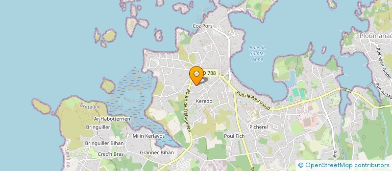 localisation de l'entreprise TORR PENN TREGASTEL  TREGASTEL