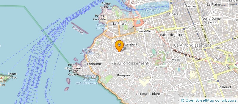 localisation de l'entreprise TORRA IMMOBILIER à MARSEILLE