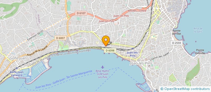 localisation de l'entreprise TORREBRANO à ANTIBES