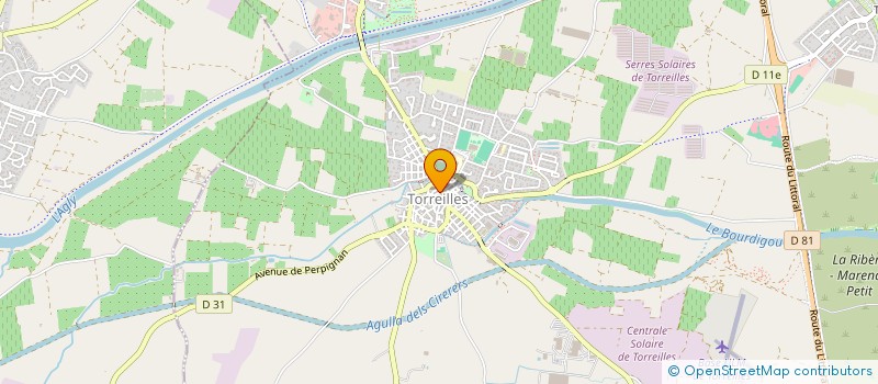 localisation de l'entreprise TORREDIS à TORREILLES