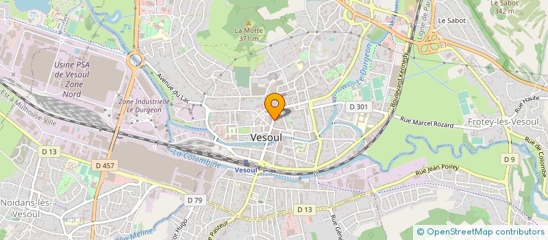 localisation de l'entreprise TORREFACTEUR VESULIEN à VESOUL