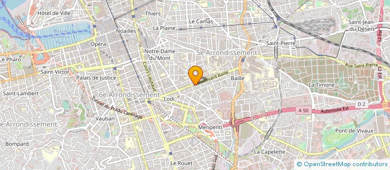 localisation de l'entreprise TORREFACTION DES CAFES FINS GERMAUX à MARSEILLE