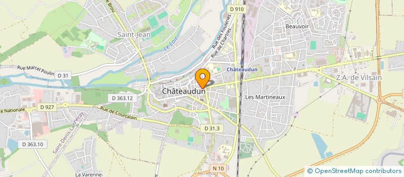 localisation de l'entreprise TORREFACTION DUNOISE à CHATEAUDUN
