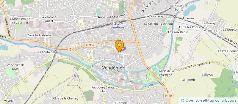 localisation de l'entreprise TORREFACTION VENDOMOISE à VENDOME