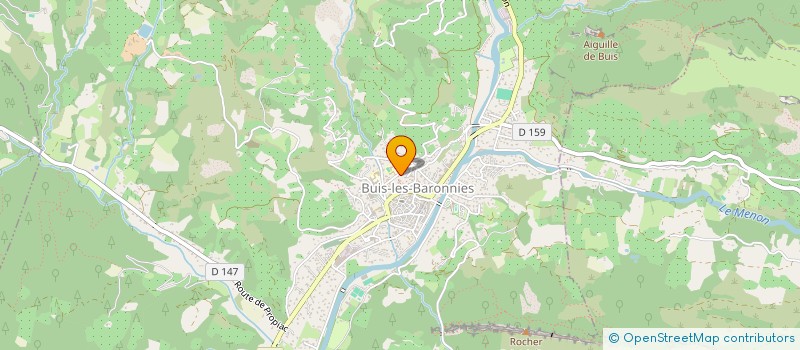 localisation de l'entreprise TORREFACTION ZANNELLI à BUIS-LES-BARONNIES