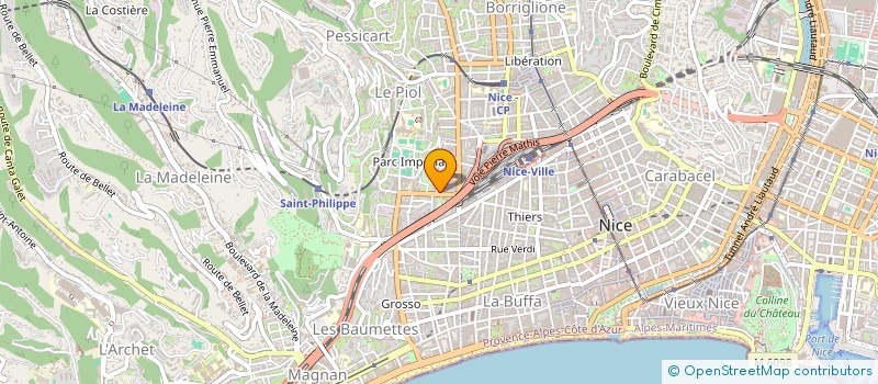 localisation de l'entreprise TORREG CAR RENTALS à NICE
