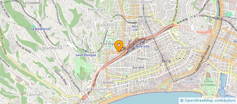 localisation de l'entreprise TORREG HOLDING à NICE