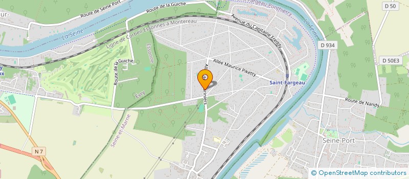 localisation de l'entreprise TORRES  SAINT-FARGEAU-PONTHIERRY