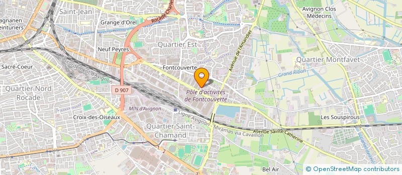 localisation de l'entreprise TORRES & CO  AVIGNON