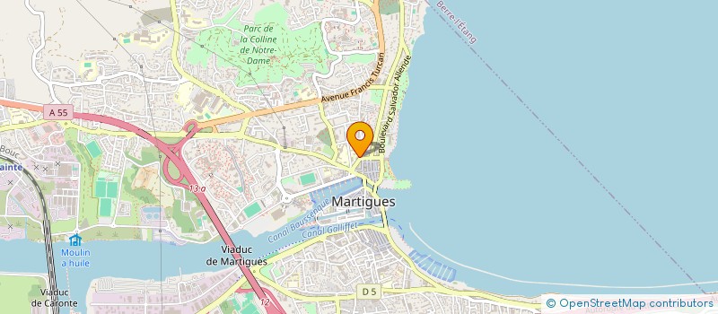 localisation de l'entreprise TORRES DISTRIBUTION SERVICE à MARTIGUES