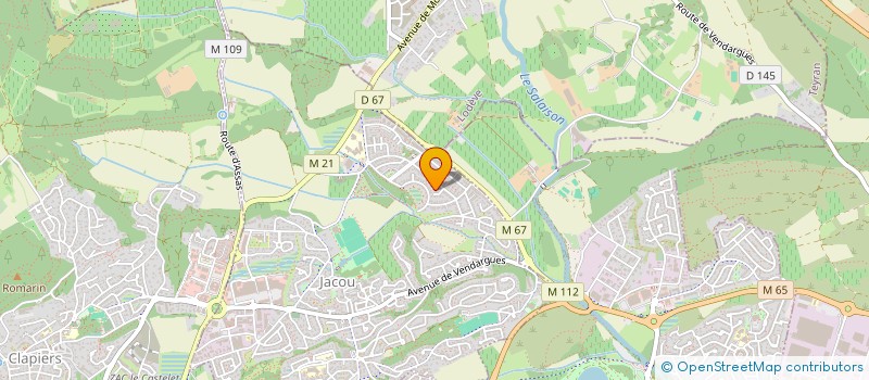 localisation de l'entreprise TORRES FRERES  JACOU