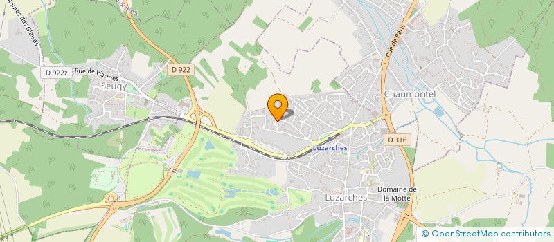 localisation de l'entreprise TORRES IMMOBILIER - T.I.  LUZARCHES