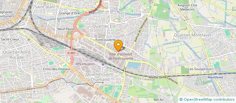 localisation de l'entreprise TORRES JRSL INVEST  AVIGNON