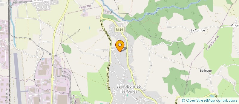 localisation de l'entreprise TORRES SERVICES  SAINT-BONNET-LES-OULES