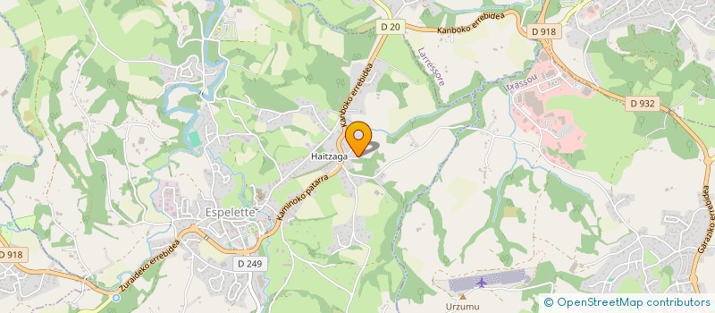 localisation de l'entreprise TORRESENIA  ESPELETTE