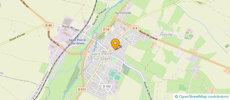 localisation de l'entreprise TORRETON  SAINT-PIERRE-EN-AUGE