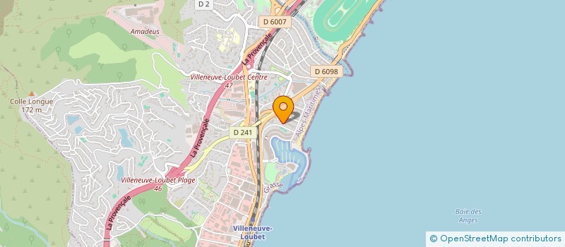 localisation de l'entreprise TORRISI IMMO à VILLENEUVE-LOUBET
