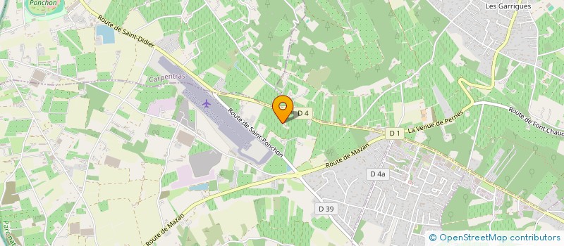 localisation de l'entreprise TORRONTERAS & ENFANTS à PERNES-LES-FONTAINES
