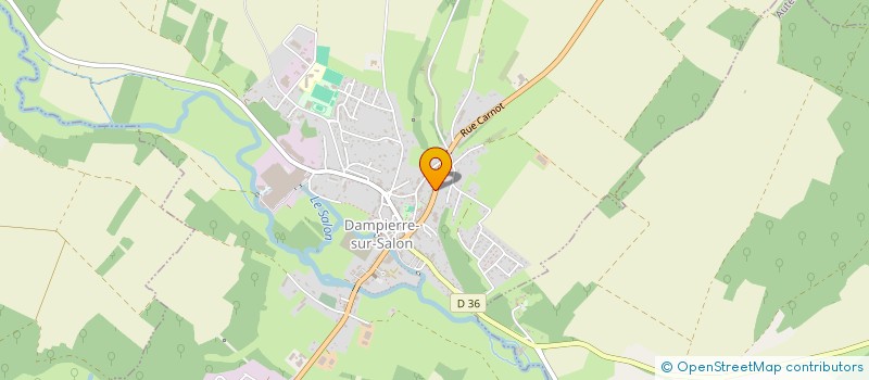 localisation de l'entreprise TORRUELLA JEROME EURL  DAMPIERRE-SUR-SALON