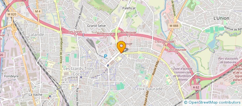 localisation de l'entreprise TORSADE RECORDS  TOULOUSE