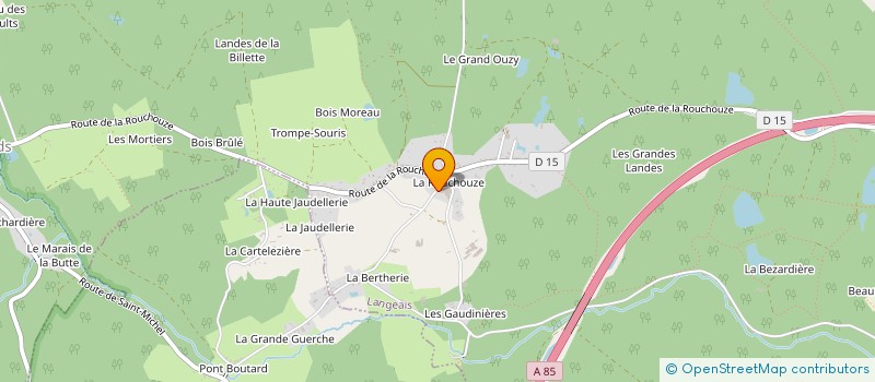 localisation de l'entreprise TORTAY PREMIUM à LANGEAIS