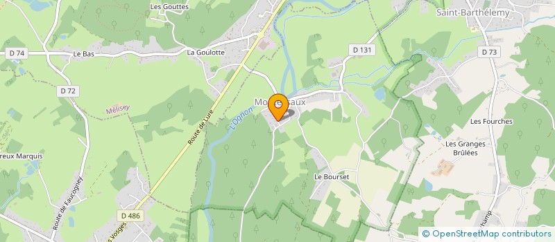 localisation de l'entreprise TORTISSIER LEMOINE  MONTESSAUX