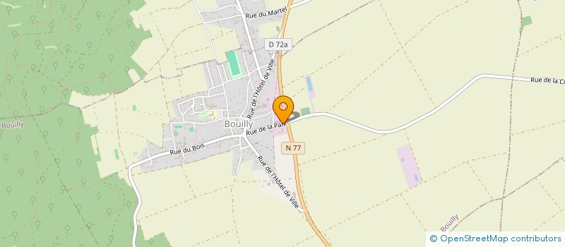 localisation de l'entreprise TORTORA à BOUILLY