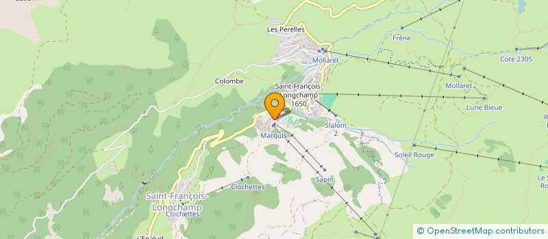 localisation de l'entreprise TORTOSA  SAINT FRANCOIS LONGCHAMP