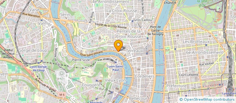 localisation de l'entreprise TORTUE & COMPAGNIE à LYON