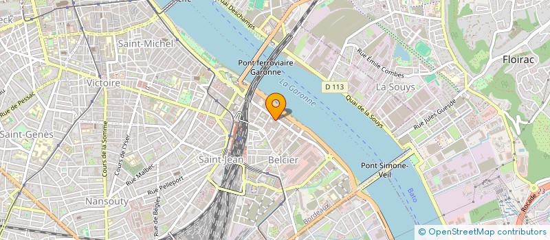 localisation de l'entreprise TORTUE DE MAILLY  BORDEAUX