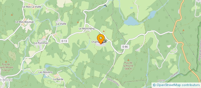 localisation de l'entreprise TORTUES SAS à SAINT-MOREIL