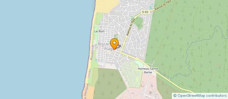 localisation de l'entreprise TORTUGA  BISCARROSSE