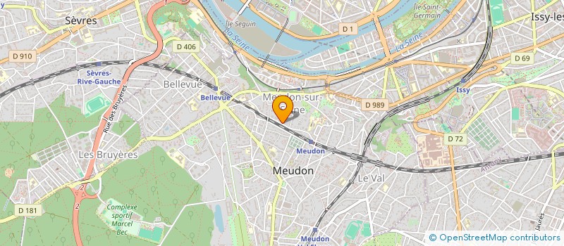 localisation de l'entreprise TORTUGA64 à MEUDON