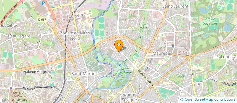 localisation de l'entreprise TORTY  RENNES